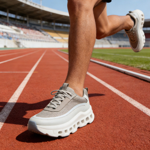 Sneakers <span class=keywords><strong>con</strong></span> Piattaforma Chunky Leggera e Logo Personalizzato per Fitness e Camminata, <span class=keywords><strong>Scarpe</strong></span> Sportive Primaverili dal Design Confortevole - Product Image 4