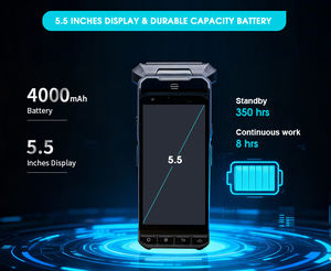 스캔맥스 5.5인치 디스플레이 내구성 배터리 연속 작업 8시간 최대 판독 거리 20m 핸드헬드 UHF <span class=keywords><strong>RFID</strong></span> 리더기 - Product Image 5