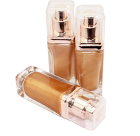 Huile parfumée scintillante naturelle et végane Body Glow, bronzant liquide doré pour le corps, parfum extrait de plantes du Guangdong, Chine, conforme IFRA
