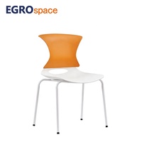 EGROspace Chaise de réunion de bureau moderne pivotante haut de gamme pour visiteurs, formation et réception