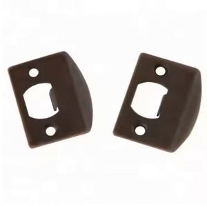 WEKIS Accesorios de Cerradura para Puertas Interiores Comerciales Modernas OEM Hechos a Medida, Placa de Retén en T de Acero y Latón, Guía de Cuerpo de Cerradura para Hoteles - Product Image 4