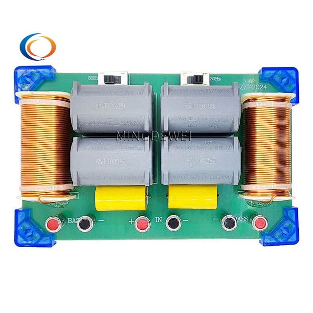 2 Heavy Woofer Subwoofer Bass Audio Crossover 2 Way Speaker Frequency Divider Hifi 2600W WEAH ZZ2024