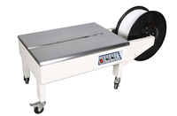 Machine à cerclage de cartons semi-automatique électrique YOUNGSUN YS-A2, vitesse d'emballage de 3 secondes, sangles PP/PET de 5 à 15 mm, facile à utiliser