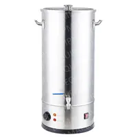 Fichiouy 5L Catering Hot Water Boiler Tea Urn Coffee Commercial Electric  Stainless Steel 