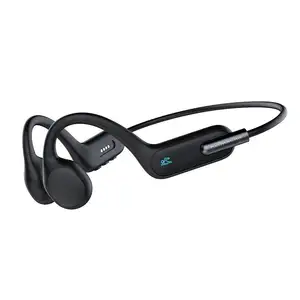 X6 Open Ear Earphones Best Bone Conduction Swim IPX8 Waterproof Headphones with 32G Memory MP3 Player