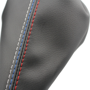 Pomello del cambio in pelle per <span class=keywords><strong>BMW</strong></span> E30 1982-1991 E36 1991-1998 E34 1988-1995 E46 1999-2005 <span class=keywords><strong>Z3</strong></span> 1995-2022 - Product Image 2