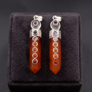 Colgante de Cabujón Hexagonal de Aventurina Amarilla, Gema Natural, Cristal de Chakra para Sanación, Colgantes y Amuletos de Moda Hechos a Mano y Ecológicos - Product Image 4