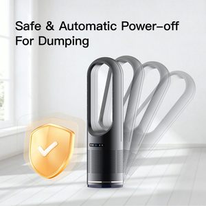 2026 CE Air Purifier Bladeless <b>Stand</b> <b>Fans</b> Tower <b>Fan</b> With Remote Control Heater and Cooling for Home 3-in-1 Bladeless <b>Fan</b> - Product Image 6