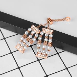 Pulsera para reloj inteligente Samsung <span class=keywords><strong>Galaxy</strong></span> <span class=keywords><strong>Active</strong></span> <span class=keywords><strong>2</strong></span>, pulsera con cuentas de perlas de 20mm, de <span class=keywords><strong>44mm</strong></span>, 40mm y 42mm, venta al por mayor - Product Image 5