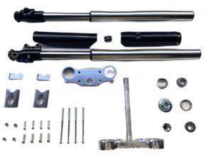 Amortisseur avant inversé 710/735/800MM avec tige de direction et roulements coniques, adapté à la modification des pièces Apollo - Product Image 4