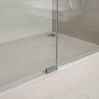 Profils de joints en caoutchouc personnalisables, très élastiques, bande d'étanchéité pour porte de salle de bain, joint de douche pour salle de bain