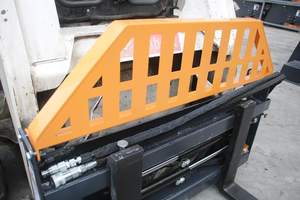 Hidrolik Adjustable Fork Skid Steer multi-fungsi mesin konstruksi lampiran 4000 Lbs kapasitas untuk 10-20 Ton ekskavator - Product Image 5