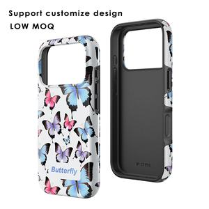 Ốp điện thoại iPhone 17 Pro Max Air, in chuyển nhiệt 3D, phủ lớp cứng kép, tùy chỉnh được - Product Image 6