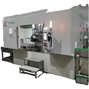 Automatic industrial low price steel cnc system induction hardening machine for hub bearing induction reheating machine