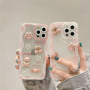 Coque arrière de téléphone à motif de dessins animés, étui pour iPhone 13 12 11 <span class=keywords><strong>Pro</strong></span> Max XR XS Max X 7 8 Plus - Product Image 1