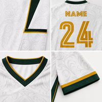 Camiseta de Fútbol Sublimada Personalizada, Uniforme de Equipo para Adultos, Ropa Deportiva de Poliéster de Secado Rápido, Fabricante de Camisetas de Fútbol, Pedido de Fábrica