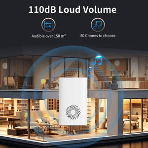 ใหม่ไร้สายกันน้ําประตูกริ่ง 100 เมตรทางไกลต้อนรับประตูกริ่งประตู - Product Image 6