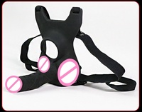 Vibrador de doble permeabilidad para inserción anal, diseño ergonómico, suave y portátil, para parejas adultas masculinas - Pene y vagina