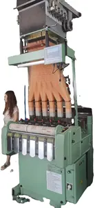 중국 공장 자카드 웨빙 베틀 바늘 베틀 리본 베틀 크로 셰 뜨개질 기계