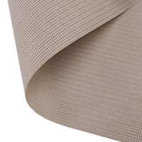 Tissu de maille de polyester enduit de PVC de tissu de Rolls de matériel de rideau pour les abat-jour de rouleau de protection solaire