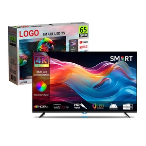 Televisor Inteligente Android 4K UHD HDTV de 65/75/85 <span class=keywords><strong>Pulgadas</strong></span> con <span class=keywords><strong>Pantalla</strong></span> de Vidrio Templado a Prueba de Explosiones y Panel de Grado A+ - Product Image 1