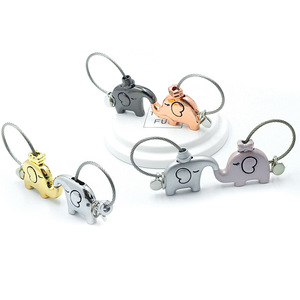 <span class=keywords><strong>2025</strong></span> thiết kế mới động vật voi kim loại dễ thương vài <span class=keywords><strong>Keychain</strong></span> bán buôn cho ngày Valentine ý tưởng quà tặng - Product Image 2