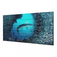 RMGLED P3.91 Écran LED transparent d'intérieur à bas prix Salle d'exposition murale au sol pour la publicité pour l'intérieur