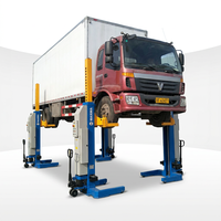 Maxima FC85W CE Mobiler 4-Säulen-Hydrauliklift mit Drahtloser Steuerung, 8,5 Tonnen/Säule, 18,5m Max. Höhe, 90s Schnellhub, 24 Monate Garantie