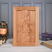 Plaque murale en bois « Main de Dieu », cadeau, croix sculptée à la main, décoration chrétienne rustique, art de prière pour église et maison