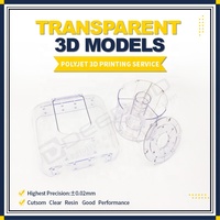 Modèles médicaux personnalisés Stratasys PolyJet Service d'impression 3D couleur pour la planification préopératoire et les affichages d'enseignement
