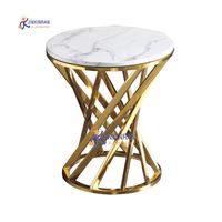 Table basse moderne simple en métal et marbre, style italien, luxe minimaliste, prix raisonnable, sur mesure
