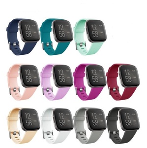 Correa de reloj deportiva de silicona suave para <span class=keywords><strong>Fitbit</strong></span> Versa Lite, repuesto para reloj inteligente <span class=keywords><strong>Fitbit</strong></span> Versa Lite, monitor de actividad física - Product Image 2