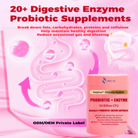 Las enzimas digestivas compuestas y las cápsulas probióticas proporcionan un soporte de efecto dual para la absorción de nutrientes y la salud intestinal.