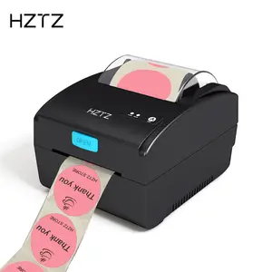 Impresora térmica de escritorio de 3 pulgadas, máquina de impresión de código de barras sin tinta de H-Z851, 80mm, gran oferta