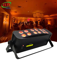 Batterie sans fil DMX 12 X18W 6IN1 RGBWAUV faisceau projecteur fête scène Disco lumières pour DJ et spectacles sur scène