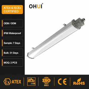 ไฟ LED แบบกันระเบิด ขนาด 4 ฟุต IP68 40-120 วัตต์ สำหรับโซน 1 2 21 22 |   โรงงาน OEM ODM - Product Image 2