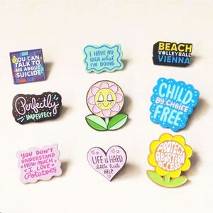Juego de pines de esmalte magnéticos 3M personalizados con logo, para carcasas de teléfono de metal teñidas a granel, impresas y troqueladas, de Arabia Saudita - Product Image 3
