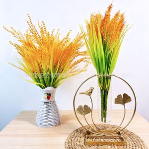 Ramo de Trigo y Arroz Artificial de Imitación Sentai, Decoración de Flores Mixtas de Plástico para el Hogar y la Oficina - Product Image 1