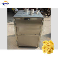 Automatische productielijn voor suikergecoate bananenchips SUS304 met friteuse, aangepaste capaciteit 380V voor snackverwerkingsbedrijven