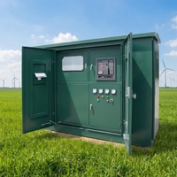Poste de transformation compact RMU 10 kV 400 kVA 800 kVA 1600 kVA IP54 avec panneau basse tension pour bâtiment commercial