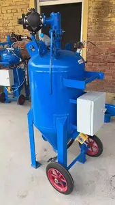 Vacuum Blasting Machine Portable Air Sandblaster Pressurized Abrasive Blaster High Pressure Sand Blast Pot For Industrial
