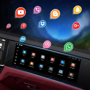 Pour Porsche <span class=keywords><strong>Cayenne</strong></span> <span class=keywords><strong>955</strong></span> 957 GTS ACARDASH Nouvel écran de copilote amélioré Android 2018-2024 Autoradio GPS Lecteur multimédia - Product Image 5