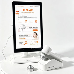 Scanner capillaire IA 8MP HD pour centres de croissance des cheveux : Révèle l'excès de sébum du cuir chevelu avec gestion professionnelle du bien-être capillaire - Product Image 6