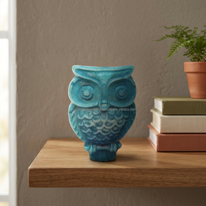 Decorative Eco-Friendly Handmade <b>Metal</b> Owl Shape Knob for Drawers Cabinets Dressers Doors & Kitchen <b>Cupboards</b> - Product Image 2