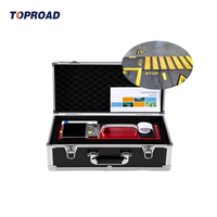 Réflectomètre portable à source lumineuse ouverte pour lignes de marquage routier, détection rapide et mobile des tests RL en conditions de pluie