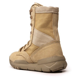 Bottes tactiques Df Df18 Desert Tan respirantes pour hommes, chaussures de randonnée hautes pour l'extérieur, toutes saisons - Product Image 2