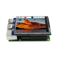 Schermo SPI di 4a Generazione per Raspberry Pi Tipo B, Display Touch Resistivo da 2,8 Pollici per Raspberry Pi 4B/3B+