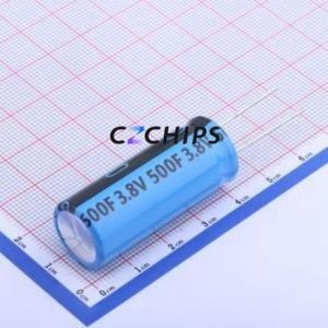 ตัวเก็บประจุลิเธียมไอออน SLA3R8L5071640 แบบ Through hole (THT), ระยะขา P=7.5 มม. 500F -10%~+30% 3.8V 40mOhm - Product Image 1
