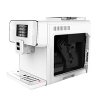 Nouvelle machine à café expresso italienne électrique entièrement automatique professionnelle avec broyeur pour la maison, l'hôtel, le camping-car et l'extérieur