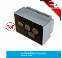 Kamera Binokular AI Jarak Pendek OAK-D-SR-POE, Mode Pengukuran Jarak 3-in-1 (Terstruktur Cahaya, dan ToF)